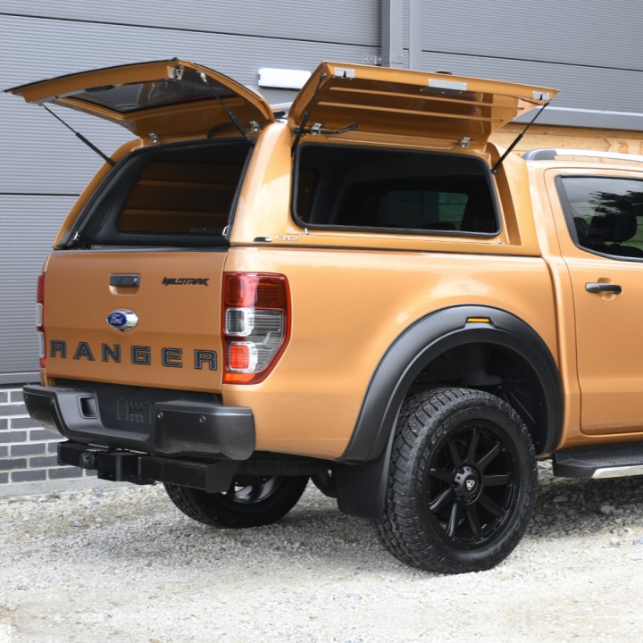 Hardtop Bed Cover, Alpha CMX, Ford Ranger Double Cab 2019 - 2022 - EDK.ro