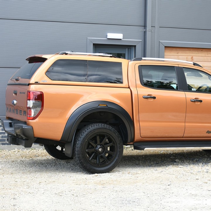 Hardtop Bed Cover, Alpha GSE, Ford Ranger Limited / Stormtrak / Thunder / Wildtrak / Wolftrak / XL / XLT Double Cab 2019 - 2022 - EDK.ro