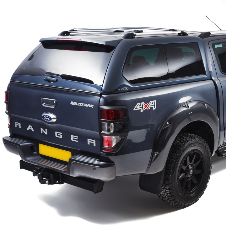 Hardtop Bed Cover, Alpha GSE, Ford Ranger Double Cab 2019 - 2022 - EDK.ro