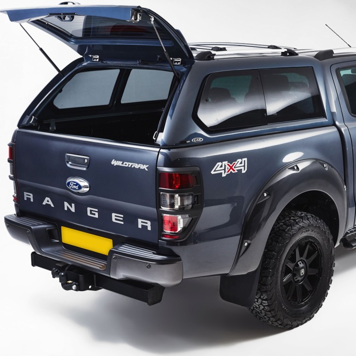 Hardtop Bed Cover, Alpha GSE, Ford Ranger Double Cab 2019 - 2022 - EDK.ro