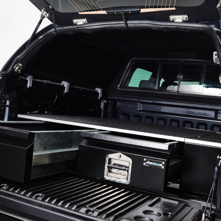 Hardtop Bed Cover, Carryboy 560 Commercial, Ford Ranger Double Cab 2019 - 2022 - EDK.ro