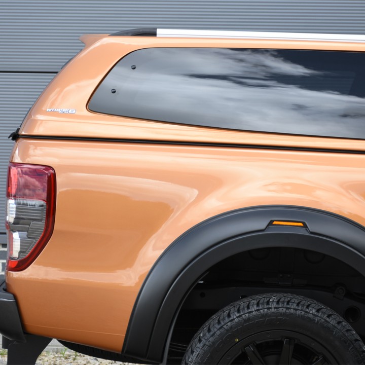 Hardtop Bed Cover, Carryboy S6 Leisure, Ford Ranger Double Cab 2019 - 2022 - EDK.ro