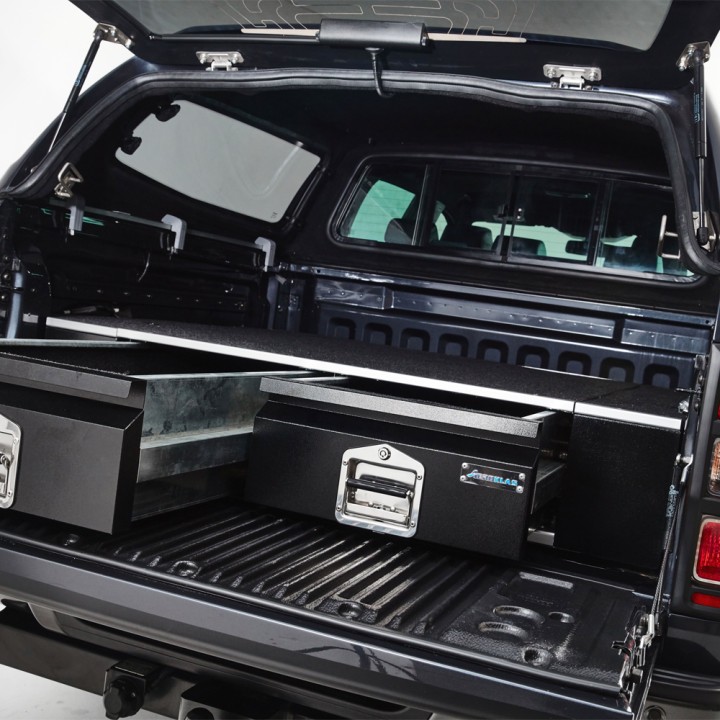 Hardtop Bed Cover, Carryboy S6 Leisure, Ford Ranger Double Cab 2019 - 2022 - EDK.ro