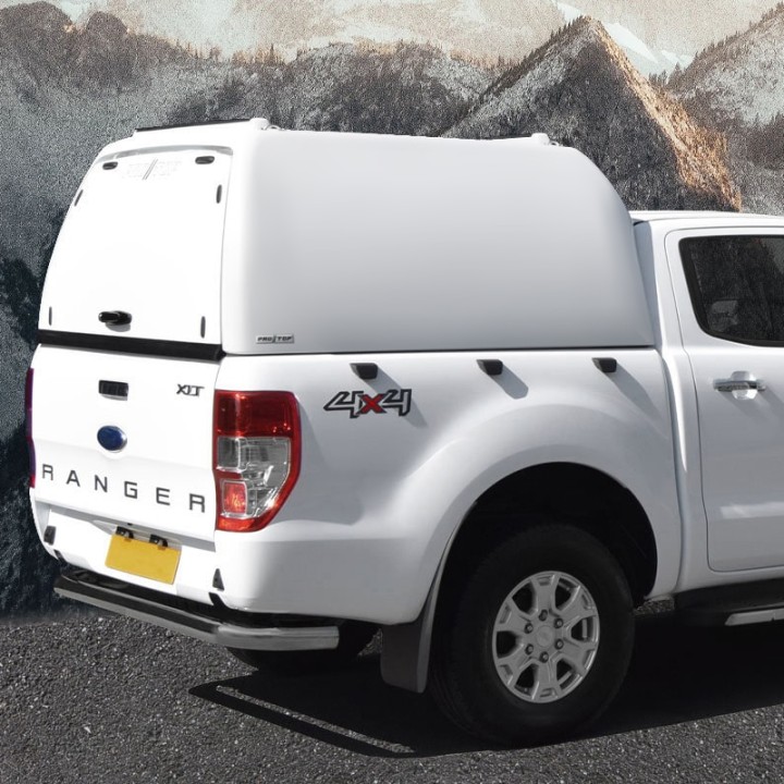 Hardtop Bed Cover, ProTop High Roof Tradesman, Ford Ranger Double Cab 2019 - 2022 - EDK.ro