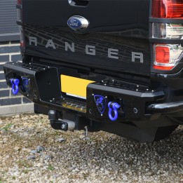Rear Protection Bar, Predator, Ford Ranger Limited / Wildtrak / XLT / XL / Wolftrak / Thunder / Stormtrak Double Cab 2019 - 2022