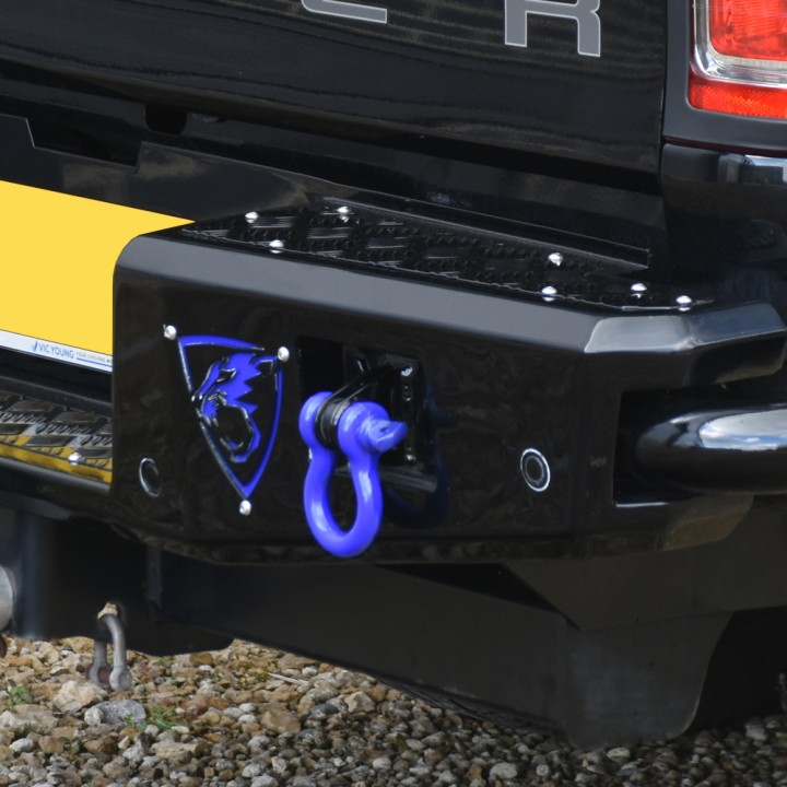 Rear Protection Bar, Predator, Ford Ranger Limited / Wildtrak / XLT / XL / Wolftrak / Thunder / Stormtrak Double Cab 2019 - 2022