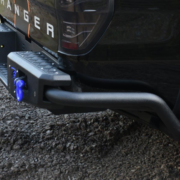 Bară de Protecție Spate, Predator, Ford Ranger Limited / Wildtrak / XL / XLT / Wolftrak / Thunder / Stormtrak Cabină Dublă 2019 - 2022 - EDK.ro