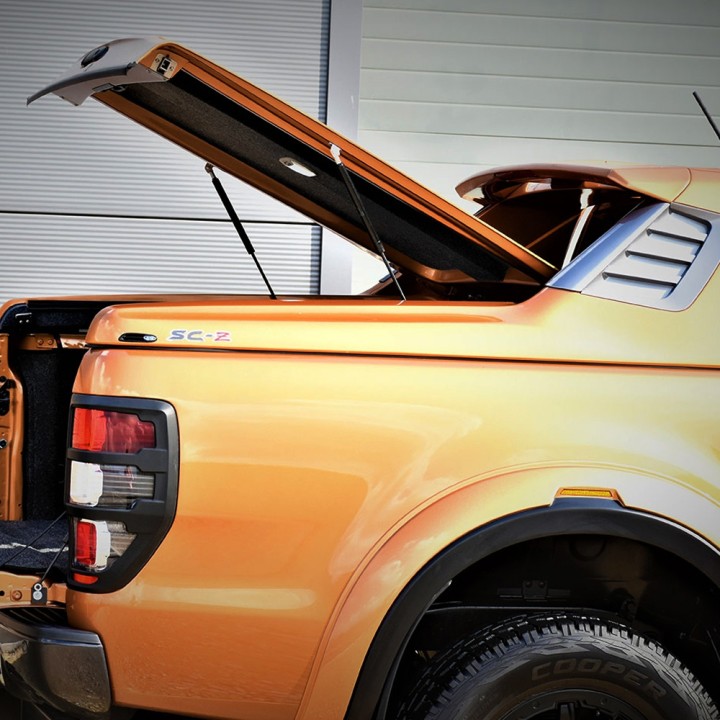 Închidere de Benă Tip Fullbox, Alpha SC-Z, Ford Ranger Cabină Dublă 2019 - 2022 - EDK.ro