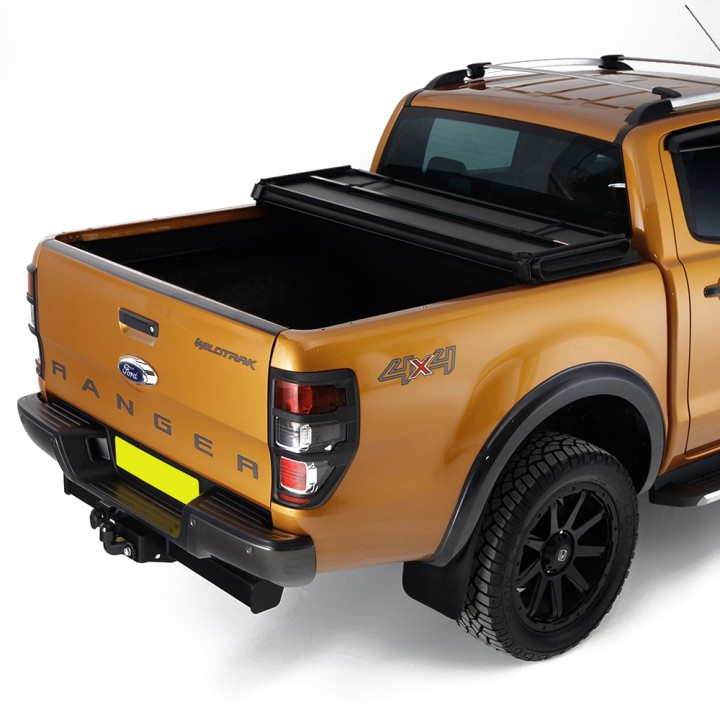 Închidere de Benă Tip Prelată, Trux Tri-Fold, Ford Ranger Limited / Stormtrak / Thunder / Wildtrak / Wolftrak / XL / XLT Cabină Dublă 2019 - 2022 - EDK.ro