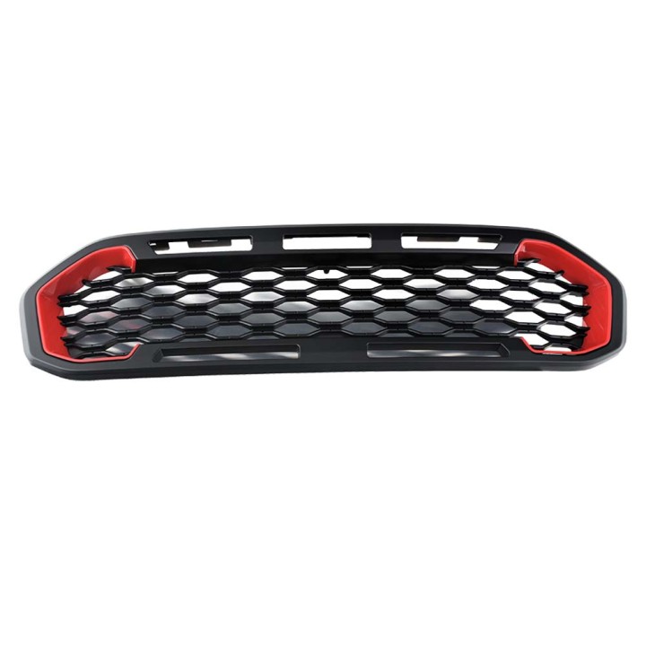 Front Grille, Predator Mesh, Color Matt Black, Ford Ranger Double Cab 2019 - 2022 - EDK.ro
