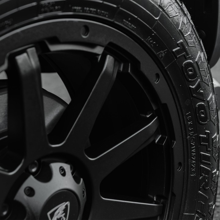 Alloy Wheel, Predator HURRICANE, 18", Black - EDK.ro