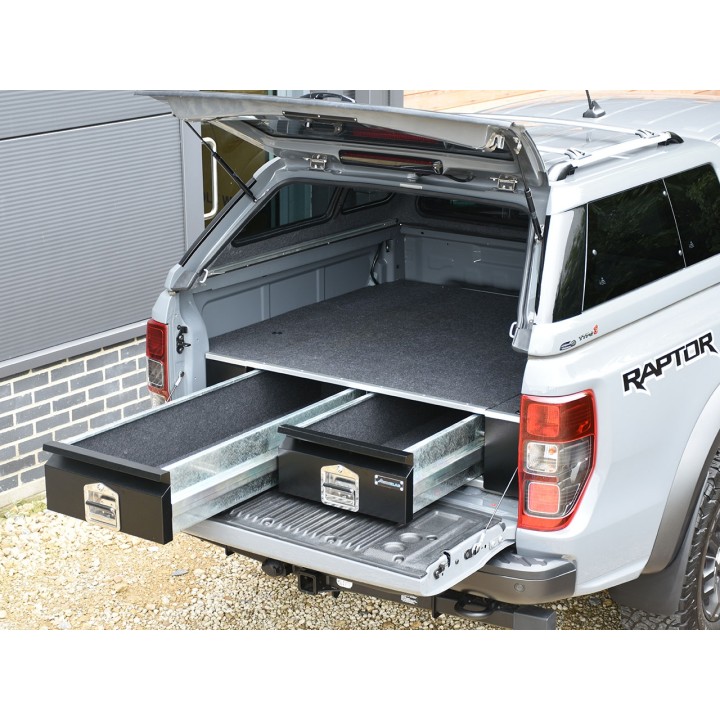 Hardtop Bed Cover, Alpha Type-E, Ford Ranger Raptor 2019 - 2022 - EDK.ro