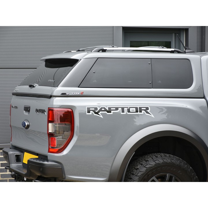 Hardtop Bed Cover, Alpha Type-E, Ford Ranger Raptor 2019 - 2022 - EDK.ro