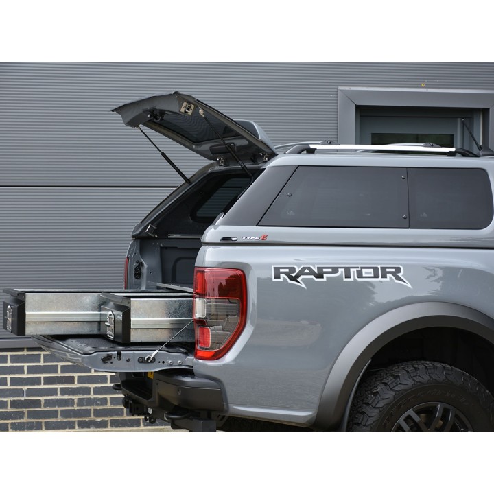 Hardtop Bed Cover, Alpha Type-E, Ford Ranger Raptor 2019 - 2022 - EDK.ro