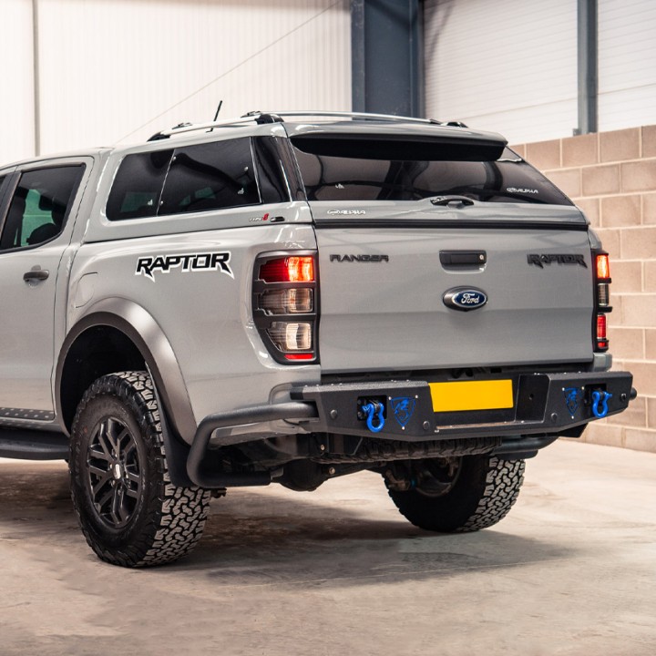 Rear Protection Bar, Predator, Ford Ranger Raptor 2019 - 2022 - EDK.ro