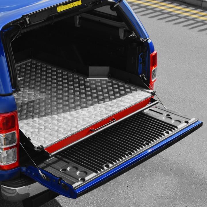 Platformă Glisantă pentru Benă, ProTop Full-Width - Alloy, Ford Ranger Raptor 2019 - 2022 - EDK.ro