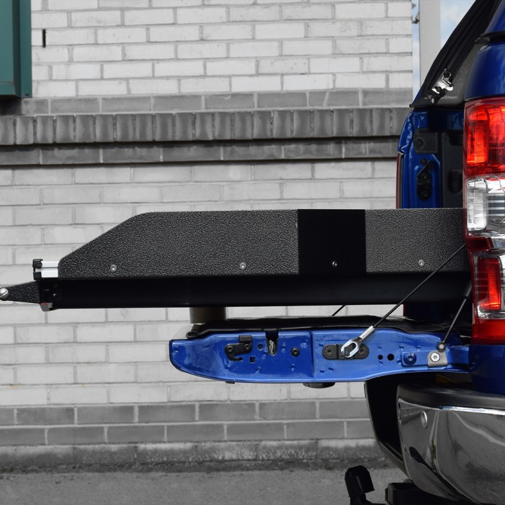 Sliding Bed Tray, ProTop Full-Width - Alloy, Ford Ranger Raptor 2019 - 2022 - EDK.ro