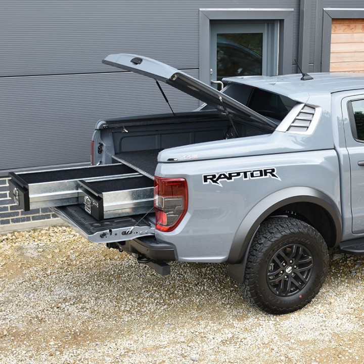 Fullbox Bed Cover, Alpha SC-Z, Ford Ranger Raptor Double Cab 2019 - 2022 - EDK.ro