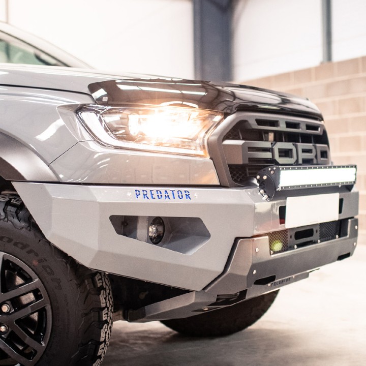 Bară Față cu Suport Troliu, Predator Față, Ford Ranger Raptor 2019 - 2022 - EDK.ro