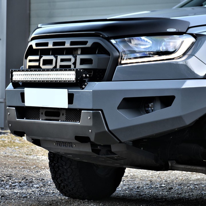 Front Winch Bumper, Predator Front, Ford Ranger Raptor 2019 - 2022 - EDK.ro