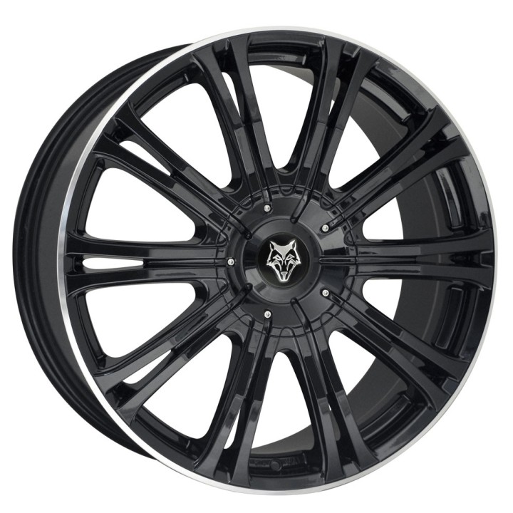 Alloy Wheel, Wolf Vermont, 20", Black - EDK.ro