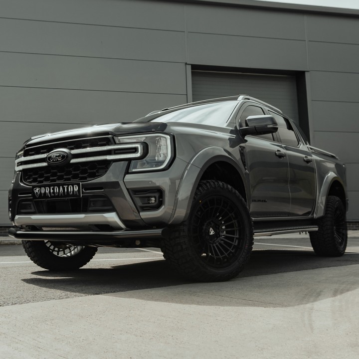 Body Kit, Predator Shadow Build - Stage 1 New, Ford Ranger Cabină Dublă 2023 - Prezent - EDK.ro