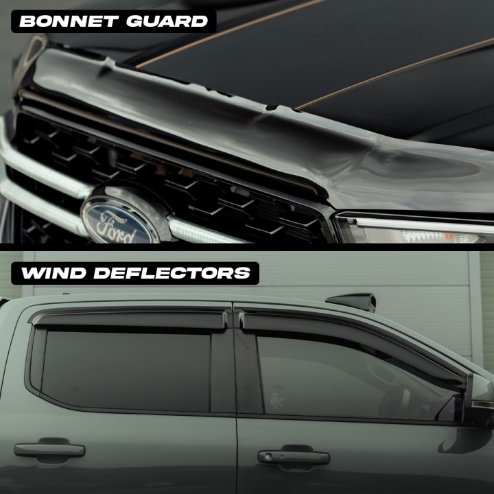 Body Kit, Predator Shadow Build - Stage 1 New, Ford Ranger Cabină Dublă 2023 - Prezent - EDK.ro