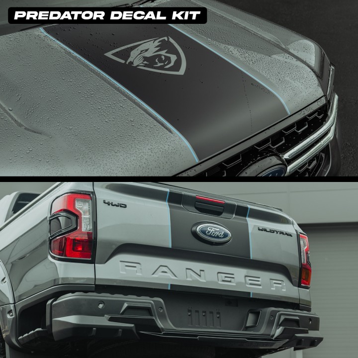 Body Kit, Predator Viper Build - Stage 2 New, Ford Ranger Cabină Dublă 2023 - Prezent - EDK.ro