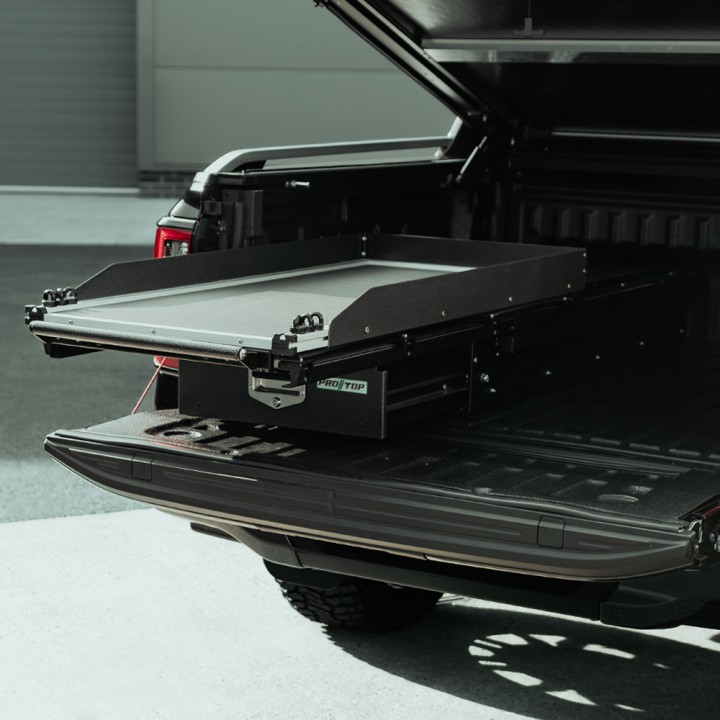 Single Drawer System, ProTop Sliding Floor - Load Bed System, Ford Ranger Double Cab 2023 - Present - EDK.ro