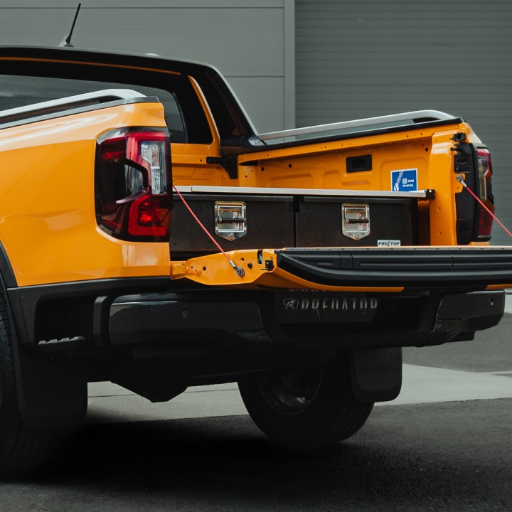Sistem de Sertare, ProTop Rhino Deck Floor - System, Ford Ranger Cabină Dublă 2023 - Prezent - EDK.ro