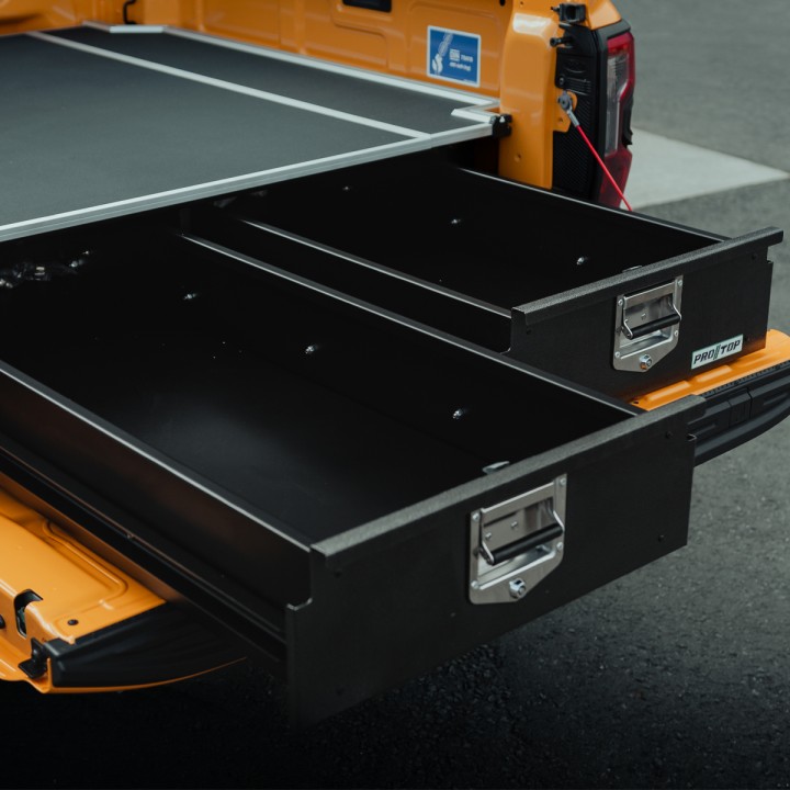 Drawer System, ProTop Rhino Deck Floor - System, Ford Ranger Double Cab 2023 - Present - EDK.ro