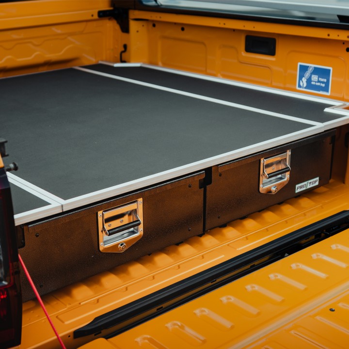 Drawer System, ProTop Rhino Deck Floor - System, Ford Ranger Double Cab 2023 - Present - EDK.ro
