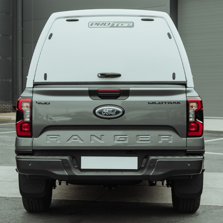 Hardtop Bed Cover, ProTop High Roof Gullwing, Ford Ranger Double Cab 2023 - Present - EDK.ro