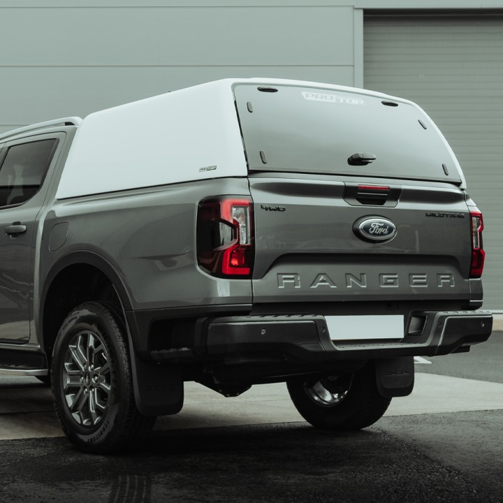Hardtop Bed Cover, ProTop Tradesman, Ford Ranger Double Cab 2023 - Present - EDK.ro