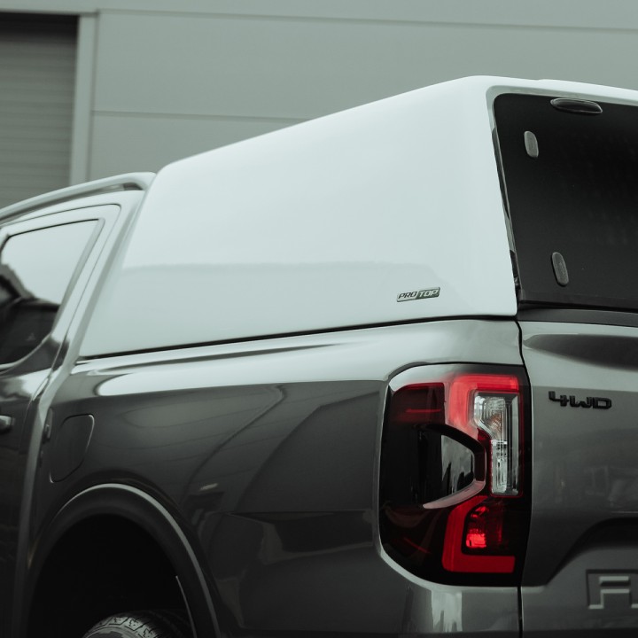 Hardtop Bed Cover, ProTop Tradesman, Ford Ranger Double Cab 2023 - Present - EDK.ro
