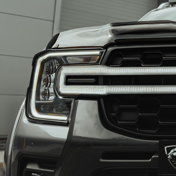 Capace Faruri, Predator, Culoare Negru Mat sau Lucios, Ford Ranger Cabină Dublă 2023 - Prezent - EDK.ro