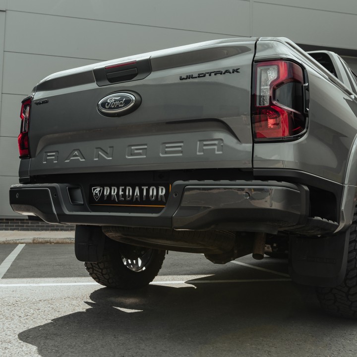 Rear Light Covers, Predator, Color Matt or Gloss Black, Ford Ranger Double Cab 2023 - Present - EDK.ro