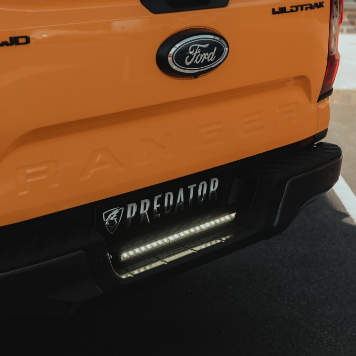 EC Approved LED Projector Integration Kit for Number Plate, Predator, Ford Ranger Double Cab 2023 - Present - EDK.ro