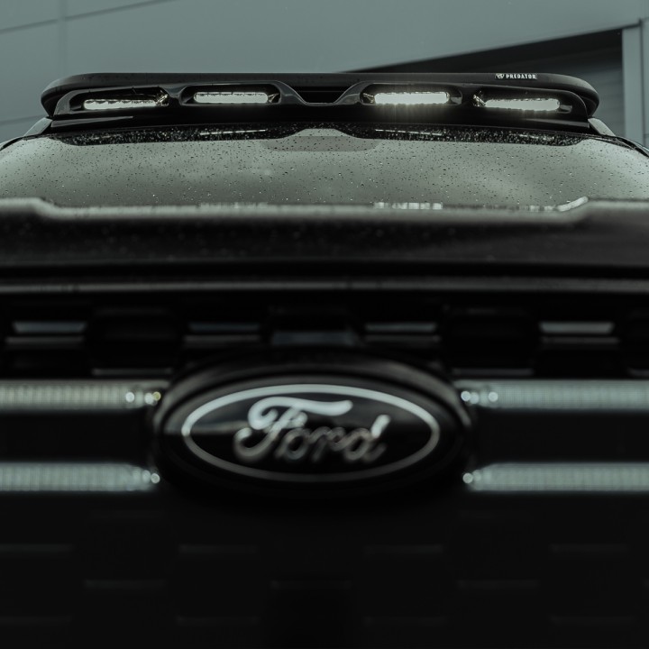 EC Approved LED Projector Integration Kit for Roof, Predator, Ford Ranger Double Cab 2023 - Present - EDK.ro