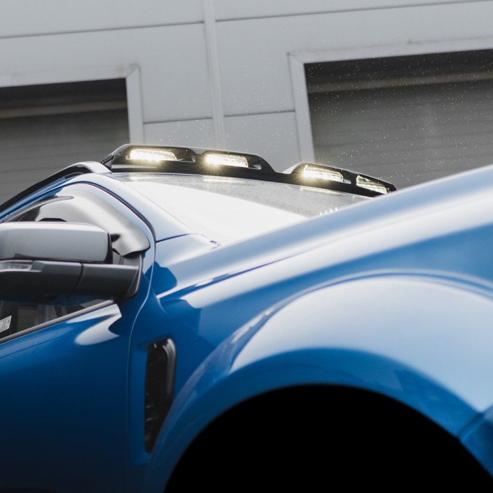 Kit de Integrare Proiectoare LED Omologate Pentru Plafon, Predator, Ford Ranger Cabină Dublă 2023 - Prezent - EDK.ro
