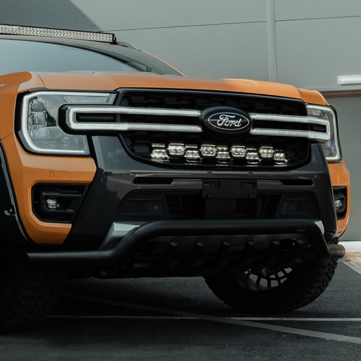 EC Approved LED Projector Integration Kit for Grille, Predator 30", Ford Ranger Double Cab 2023 - Present - EDK.ro