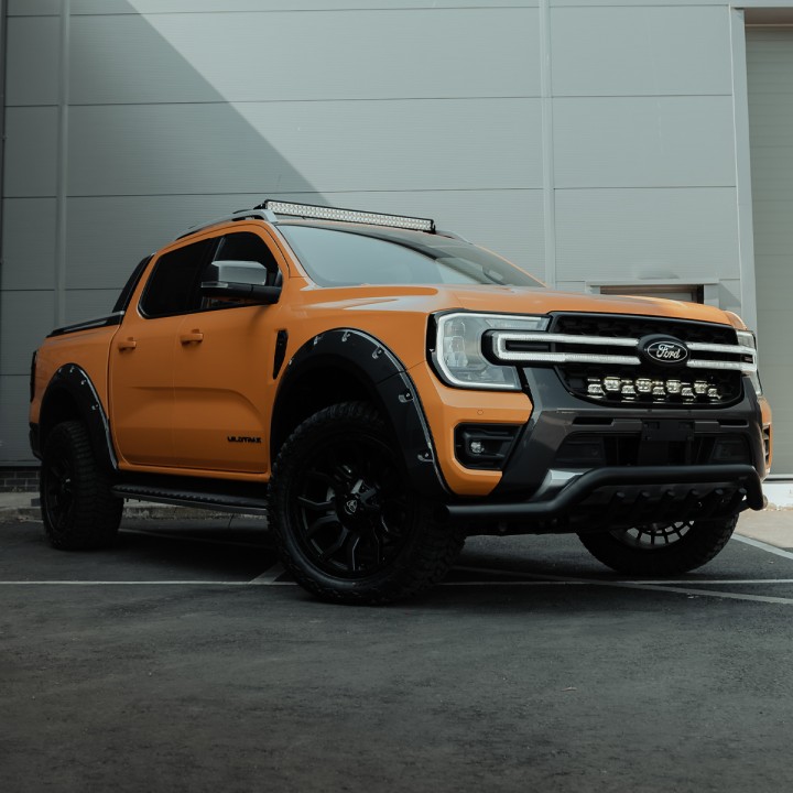 EC Approved LED Projector Integration Kit for Grille, Predator 30", Ford Ranger Double Cab 2023 - Present - EDK.ro