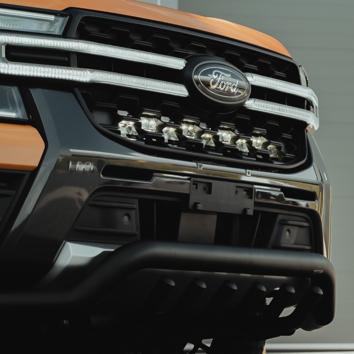 Kit de Integrare Proiectoare LED Omologate Pentru Grilă, Predator 30", Ford Ranger Cabină Dublă 2023 - Prezent - EDK.ro