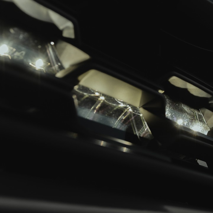 EC Approved LED Projector Integration Kit for Grille, Predator 30", Ford Ranger Double Cab 2023 - Present - EDK.ro