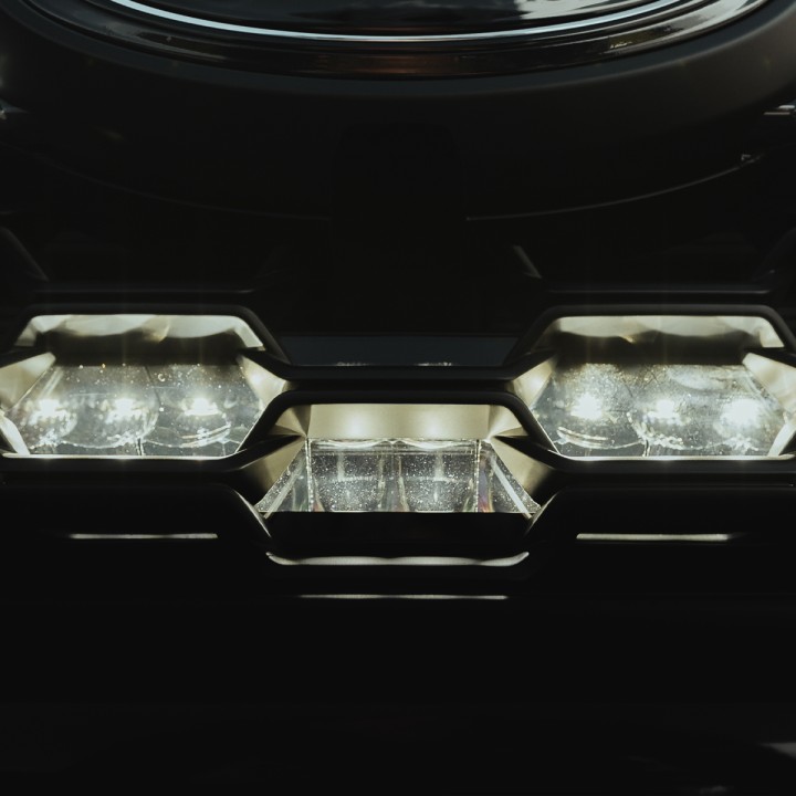 Kit de Integrare Proiectoare LED Omologate Pentru Grilă, Predator 30", Ford Ranger Cabină Dublă 2023 - Prezent - EDK.ro