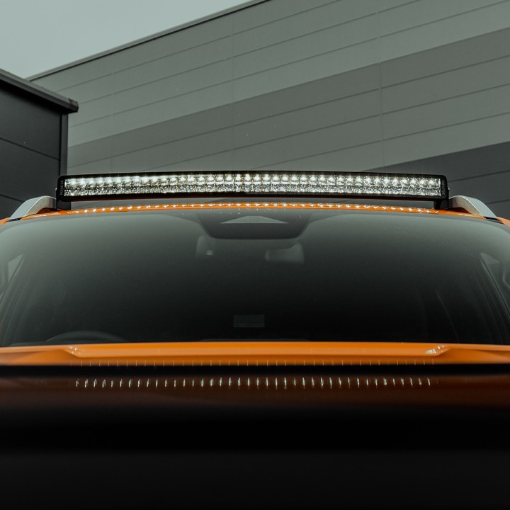 Kit de Integrare Proiectoare LED Omologate Pentru Plafon, Predator 40", Ford Ranger Cabină Dublă 2023 - Prezent - EDK.ro
