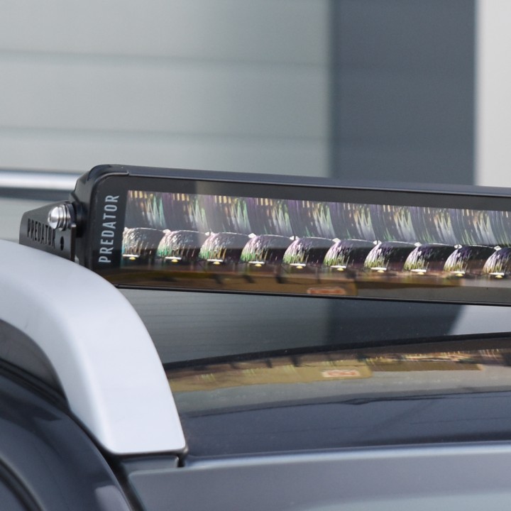 EC Approved LED Projector Integration Kit for Roof, Predator 40", Ford Ranger Double Cab 2023 - Present - EDK.ro