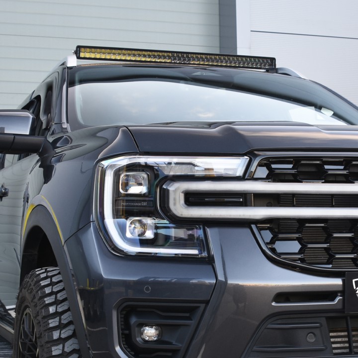 Kit de Integrare Proiectoare LED Omologate Pentru Plafon, Predator 40", Ford Ranger Cabină Dublă 2023 - Prezent - EDK.ro