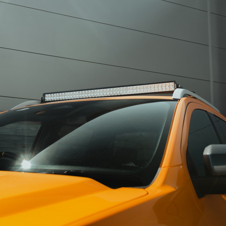 EC Approved LED Projector Integration Kit for Roof, Predator 40", Ford Ranger Double Cab 2023 - Present - EDK.ro