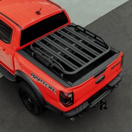Portbagaj de Plafon tip Platformă, Predator Roller Shutters cu Șine Laterale), Ford Ranger Cabină Dublă 2023 - Prezent - EDK.ro